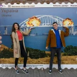 Ukrajina praznuje razstrelitev mostu na Krim